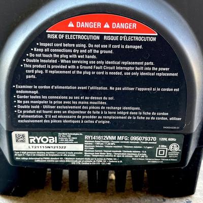 RYOBI ~ Electric Pressure Washer