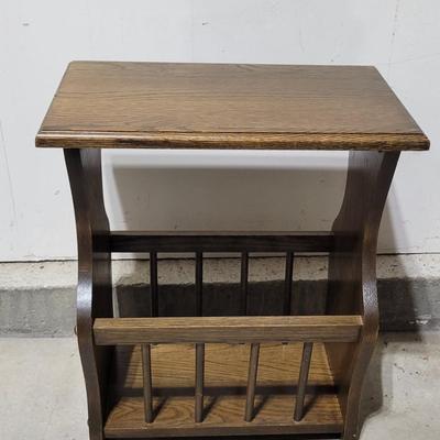 MCM Magazine Rack/Side Table