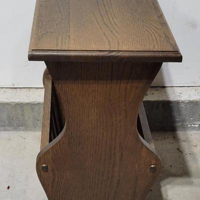MCM Magazine Rack/Side Table