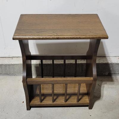 MCM Magazine Rack/Side Table