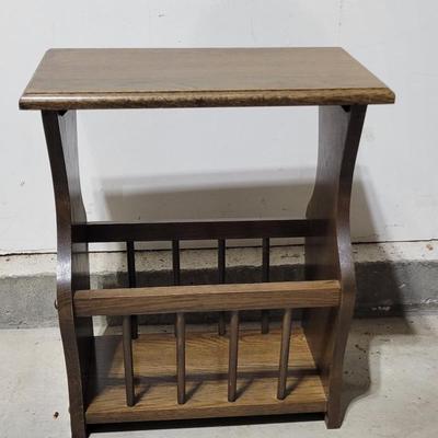 MCM Magazine Rack/Side Table