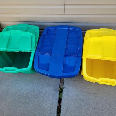 Suncast Recycling Bins