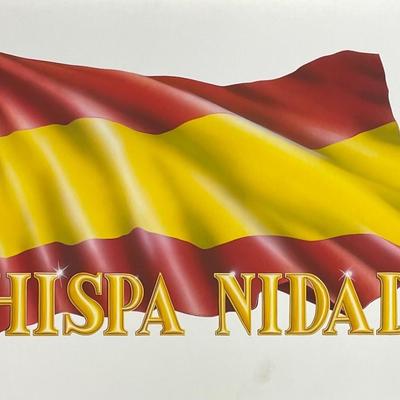 ARTIST: LAINE VAIGUR /500 Anos Bandera Espana / Hispanidad Doble - Pagina POSTER