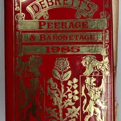 Debrett's Peerage & Baronetage 1985 Edition.