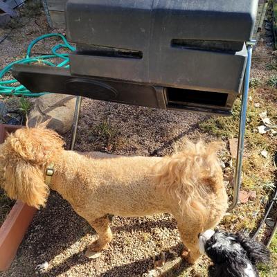 Achlid Designs Spinning Compost Bin