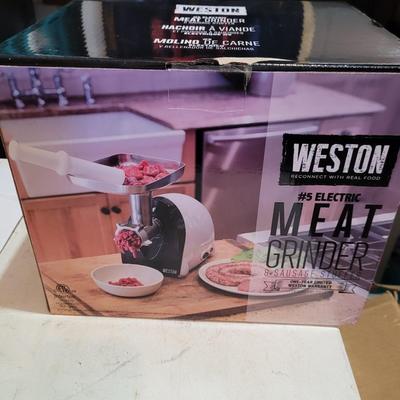 Weston Meat Ginder and Sausage Stuffer