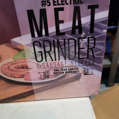 Weston Meat Ginder and Sausage Stuffer