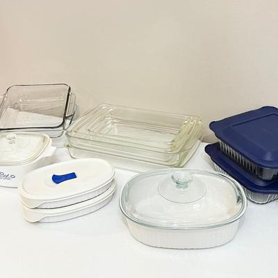 PYREX ~ Ten (10) Assorted Dishes