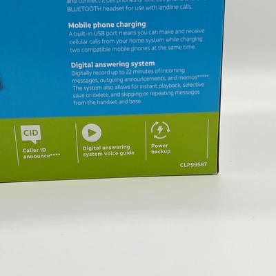 AT&T ~ 5 Handset Connect To Cell Answering System