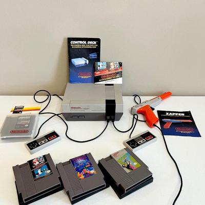NINTENDO ~ Vtg. Entertainment System ~ Four (4) Game Cartridges