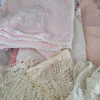 Vintage Table Cloths and Dollies