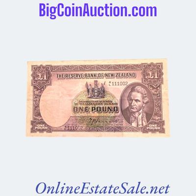 ND(1940-55) NEW ZEALAND RESERVE BANK 1 POUND