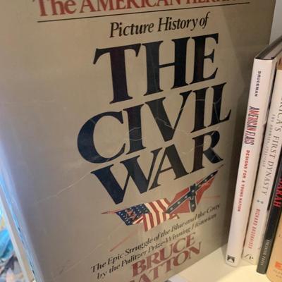 History Civil War Revolutionary War Founding Fathers Book Lot