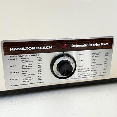 HAMILTON BEACH ~ Automatic Roaster Oven
