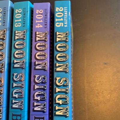 Moon Sign Books Several Years