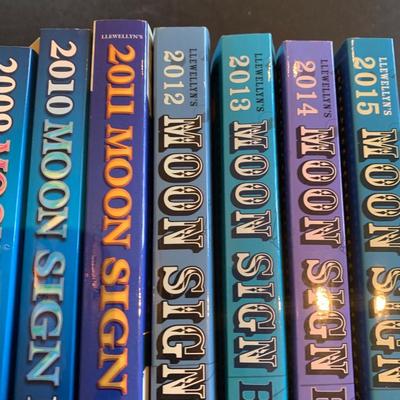 Moon Sign Books Several Years