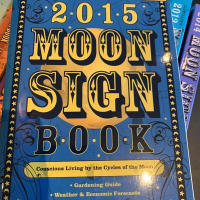 Moon Sign Books Several Years
