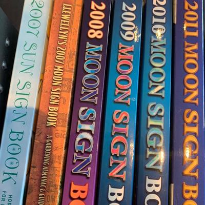 Moon Sign Books Several Years