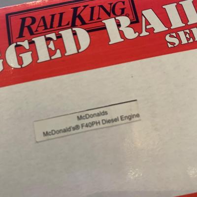 Rugged Rails McDonalds Model Railroad Locomotive