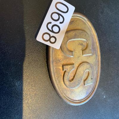 Confederate States Civil War Replica Belt Buckle