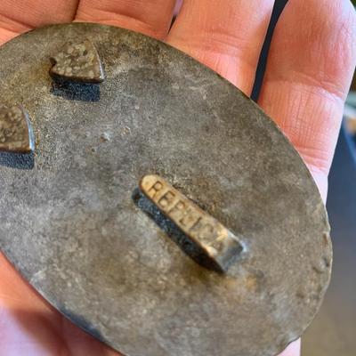 Confederate States Civil War Replica Belt Buckle