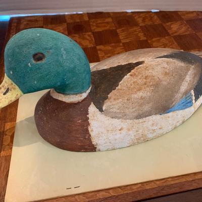 Heavy Cast Metal Decoy Duck Door Stop