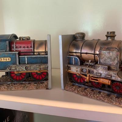 Train Bookends