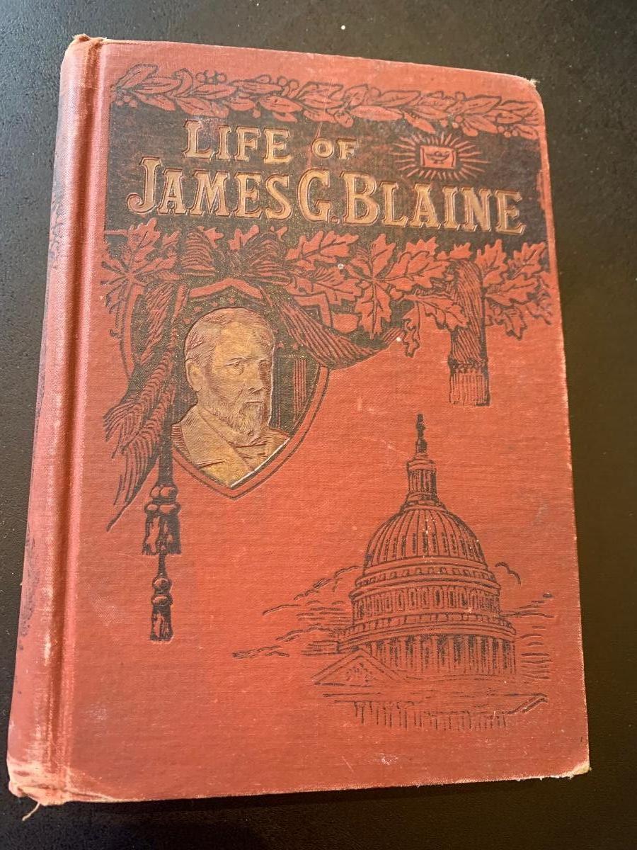 Life of James Blaine Vintage Hardback | EstateSales.org