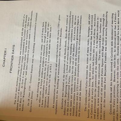 Carlisle Barracks History