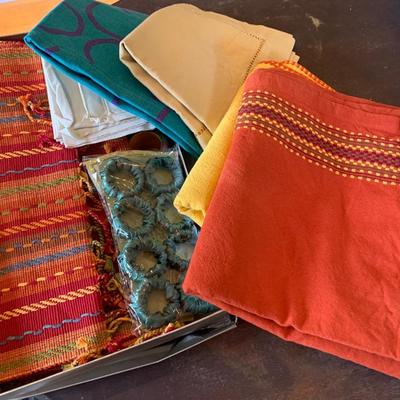 Southwest Linens Lit Placemat Napkin Rings