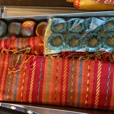 Southwest Linens Lit Placemat Napkin Rings