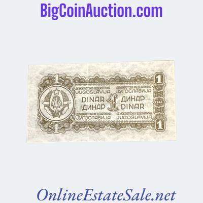 1944 YUGOSLAVIA 1 DINAR