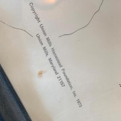 Union Mills Maryland Framed Poster As Found