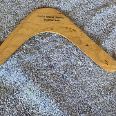 Aborigine Boomerang & Canastas