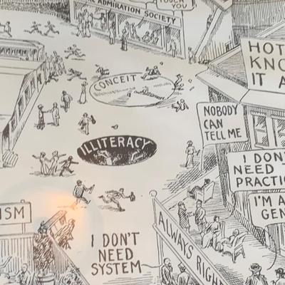 Business Journey Mistakes To Avoid Towards Success Framed As Found