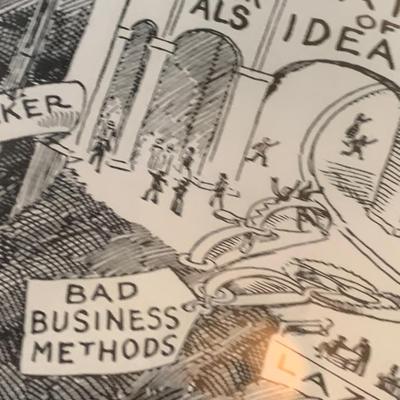 Business Journey Mistakes To Avoid Towards Success Framed As Found