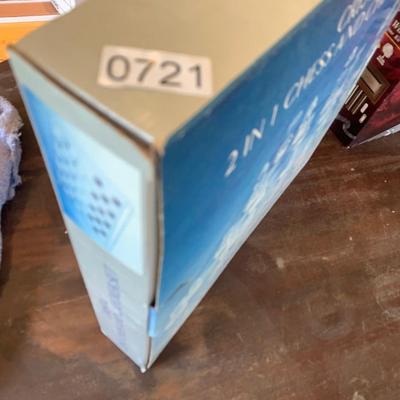 Crystal Chess & Checker Set In Box