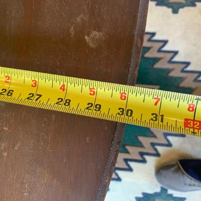 Antique Library Table