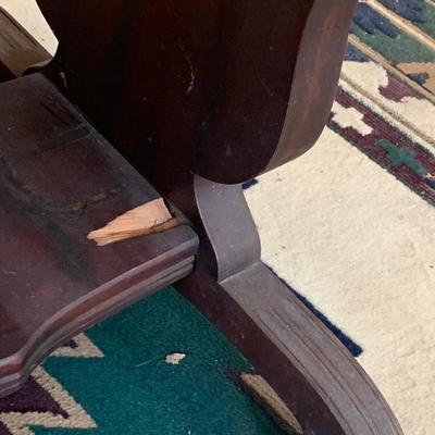 Antique Library Table