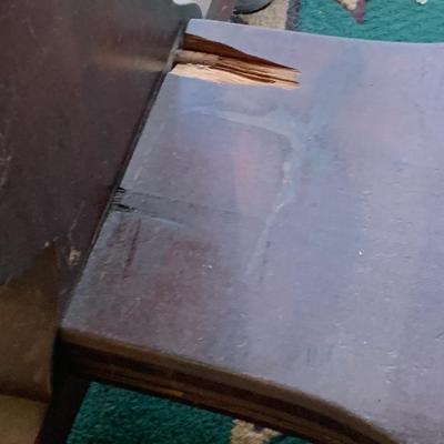 Antique Library Table