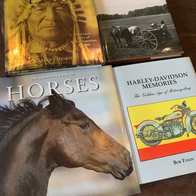 Coffee Table Books Howard County Harleys Horses Indians
