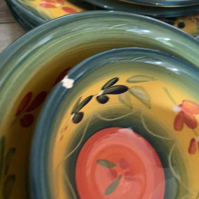 Corsica la Province Dish Service Set 56 pieces