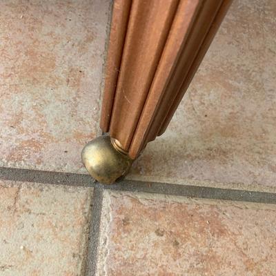 Tea Cart Microwave Service Table On Casters