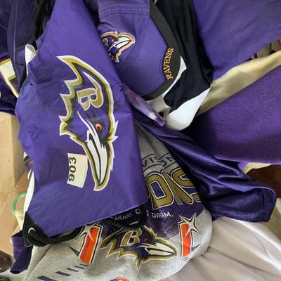 HUGE Baltimore Ravens Apparel Lot