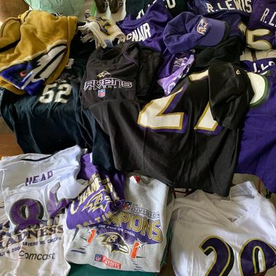 HUGE Baltimore Ravens Apparel Lot