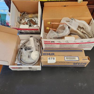 Bathroom Hardware Lot Delta Shower , Sink Faucet