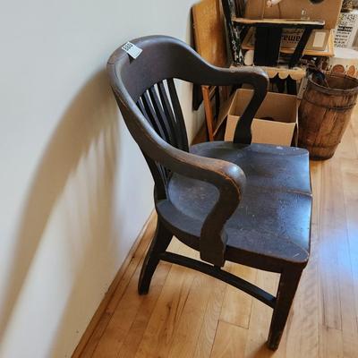 Solid Wood Office Chair