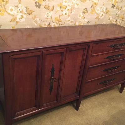 MCM wood sideboard