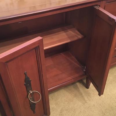 MCM wood sideboard