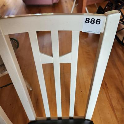 5 Ikea Chairs Black Seats
